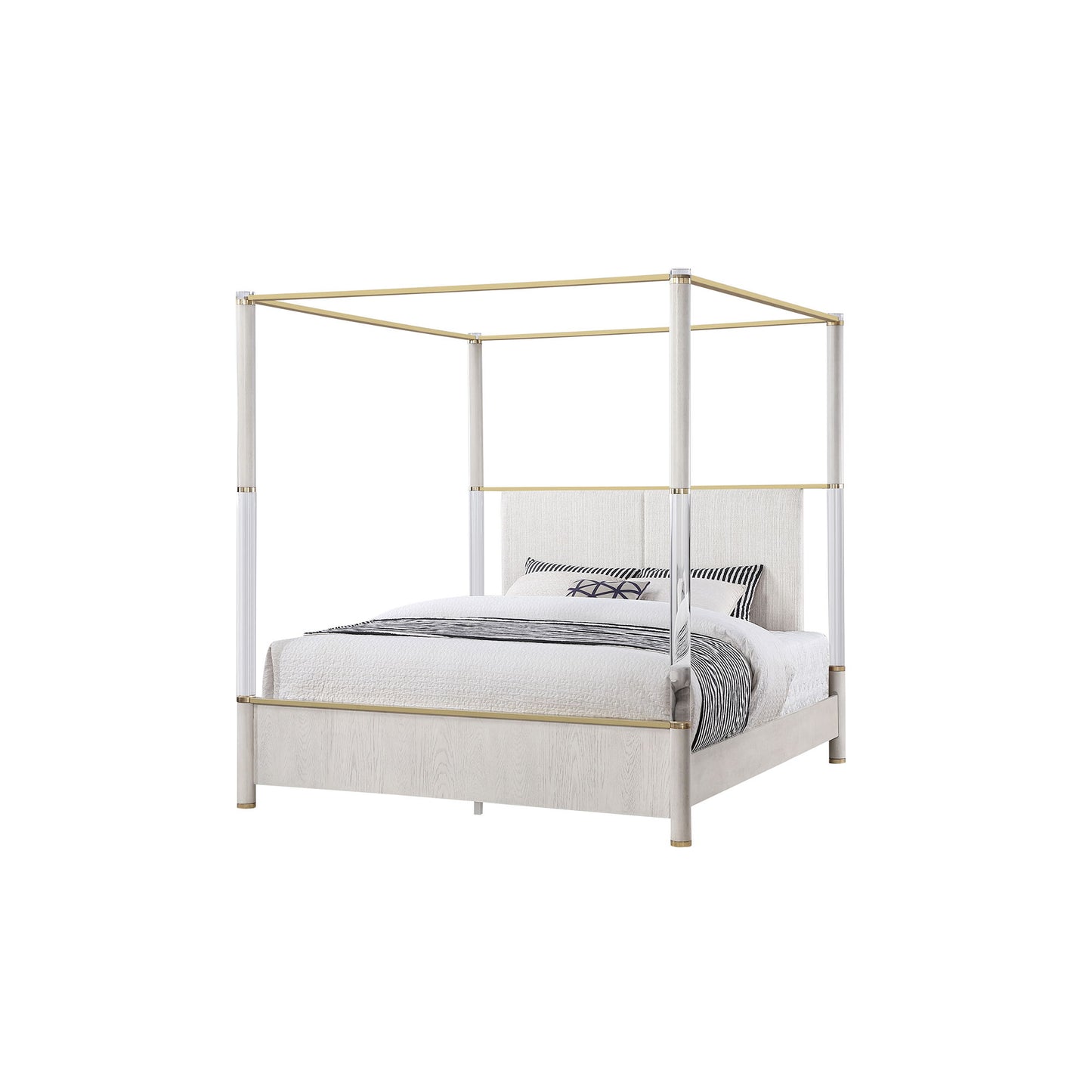 Malco - 4 Post Bed With Upholstered Headboard - The Sleep Loft - Online Mattress Showroom NYC
