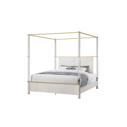 Malco - 4 Post Bed With Upholstered Headboard - The Sleep Loft - Online Mattress Showroom NYC