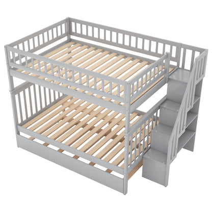 Bunk Bed With Staircase - The Sleep Loft - Online Mattress Showroom NYC