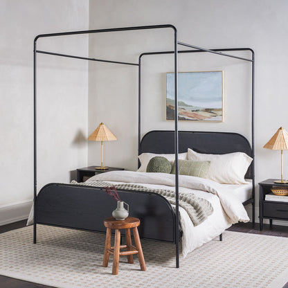 Modern Canopy Bed Frame - The Sleep Loft - Online Mattress Showroom NYC