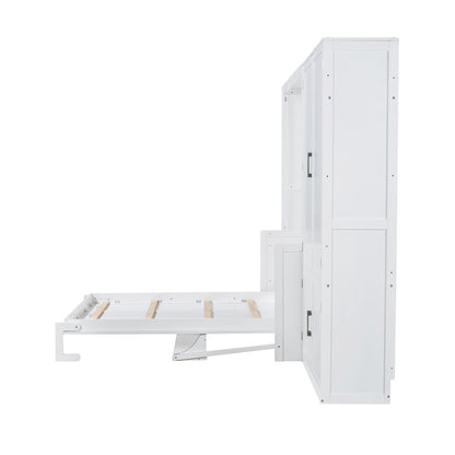 Murphy Elegant Wall Bed With Closet - The Sleep Loft - Online Mattress Showroom NYC