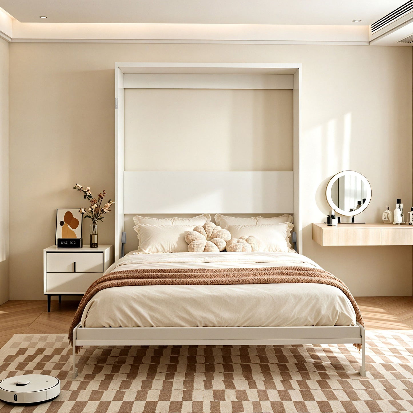Folding Vertical Murphy Wall Bed - The Sleep Loft - Online Mattress Showroom NYC