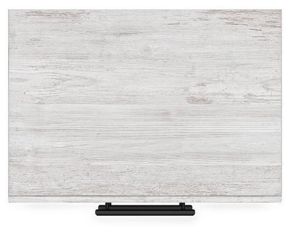 Cayboni - Two Drawer Night Stand - Whitewash - The Sleep Loft - Online Mattress Showroom NYC