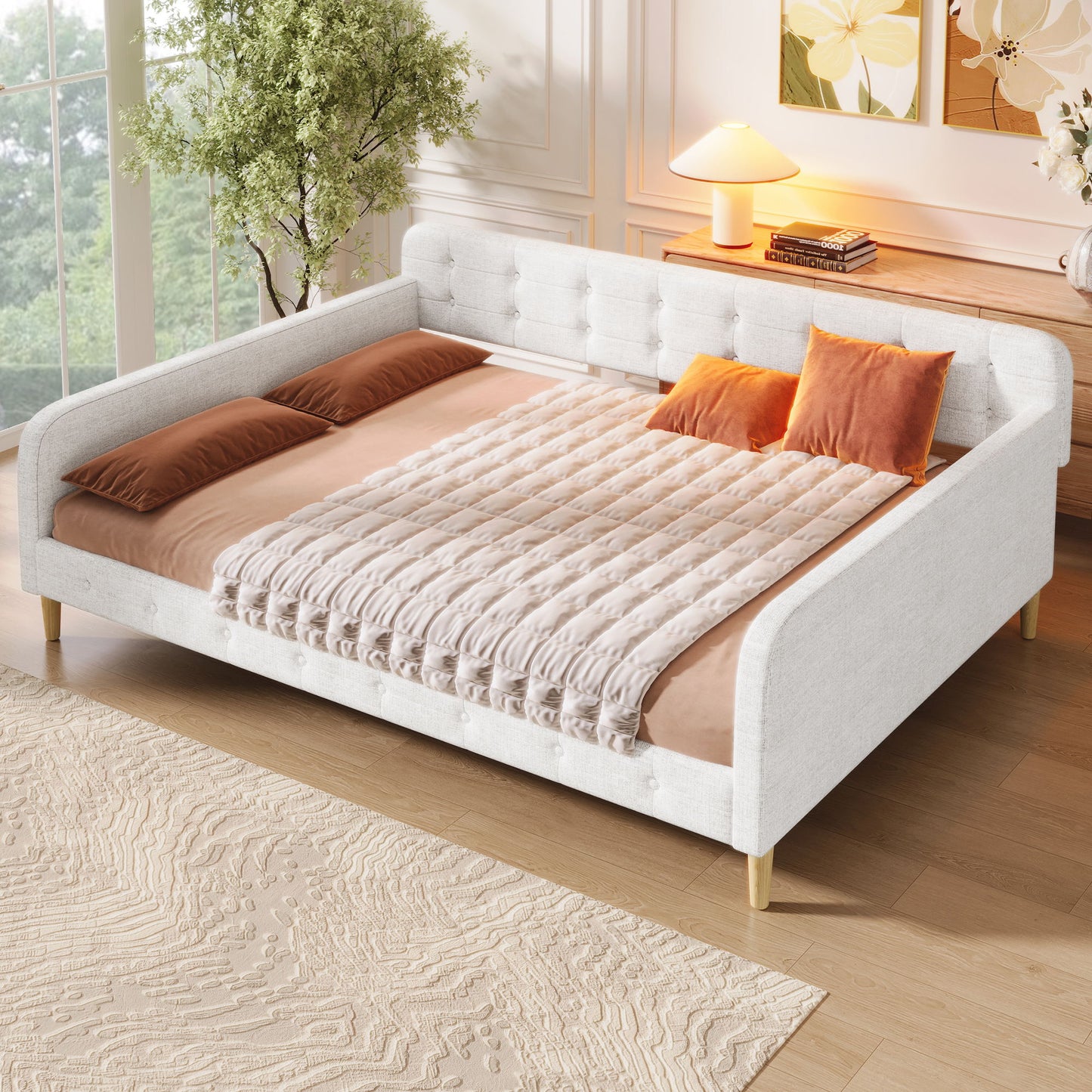 Upholstered Daybed - The Sleep Loft - Online Mattress Showroom NYC