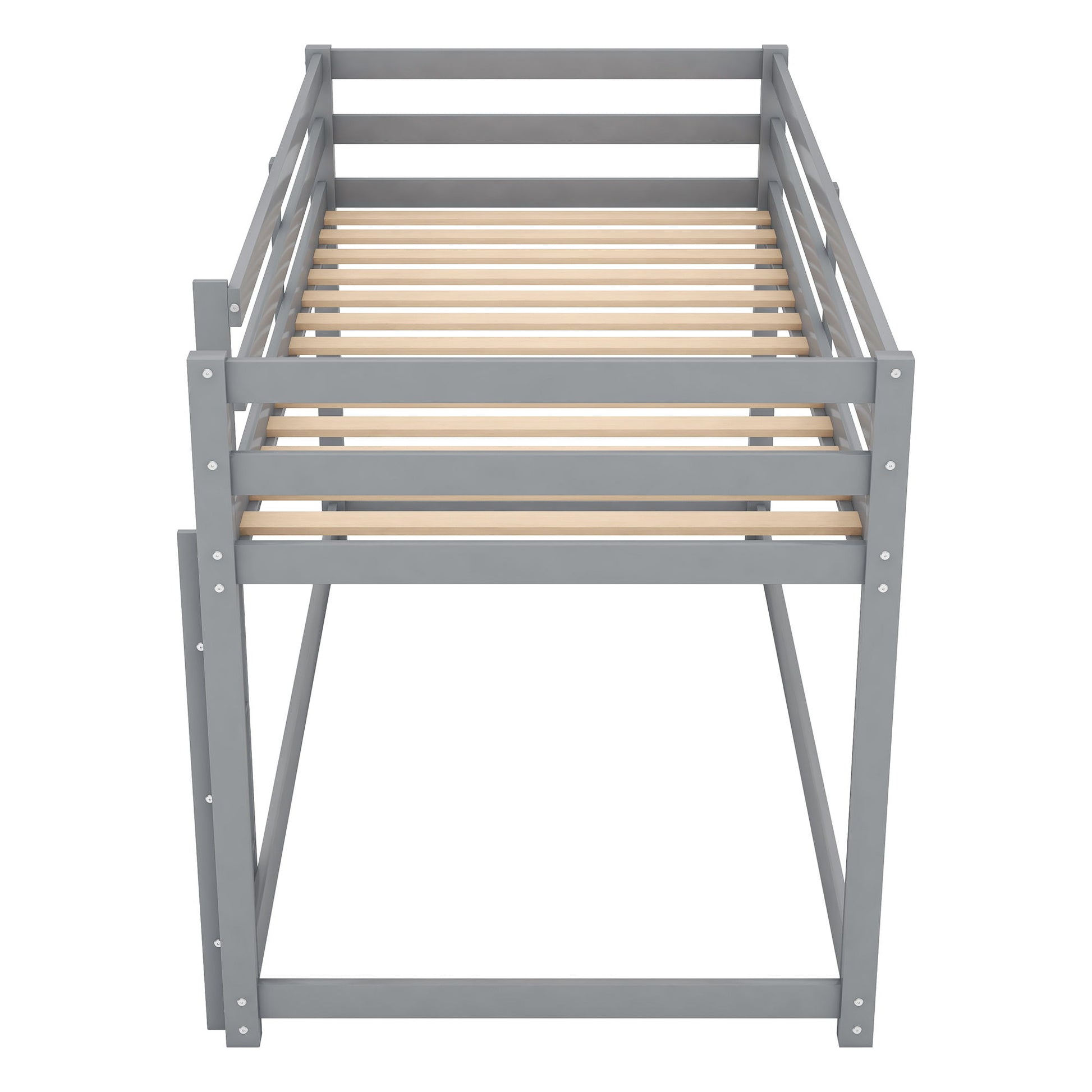 Floor Bunk Bed With Ladder - The Sleep Loft - Online Mattress Showroom NYC