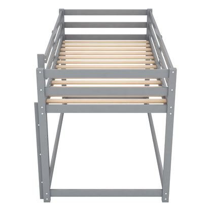 Floor Bunk Bed With Ladder - The Sleep Loft - Online Mattress Showroom NYC