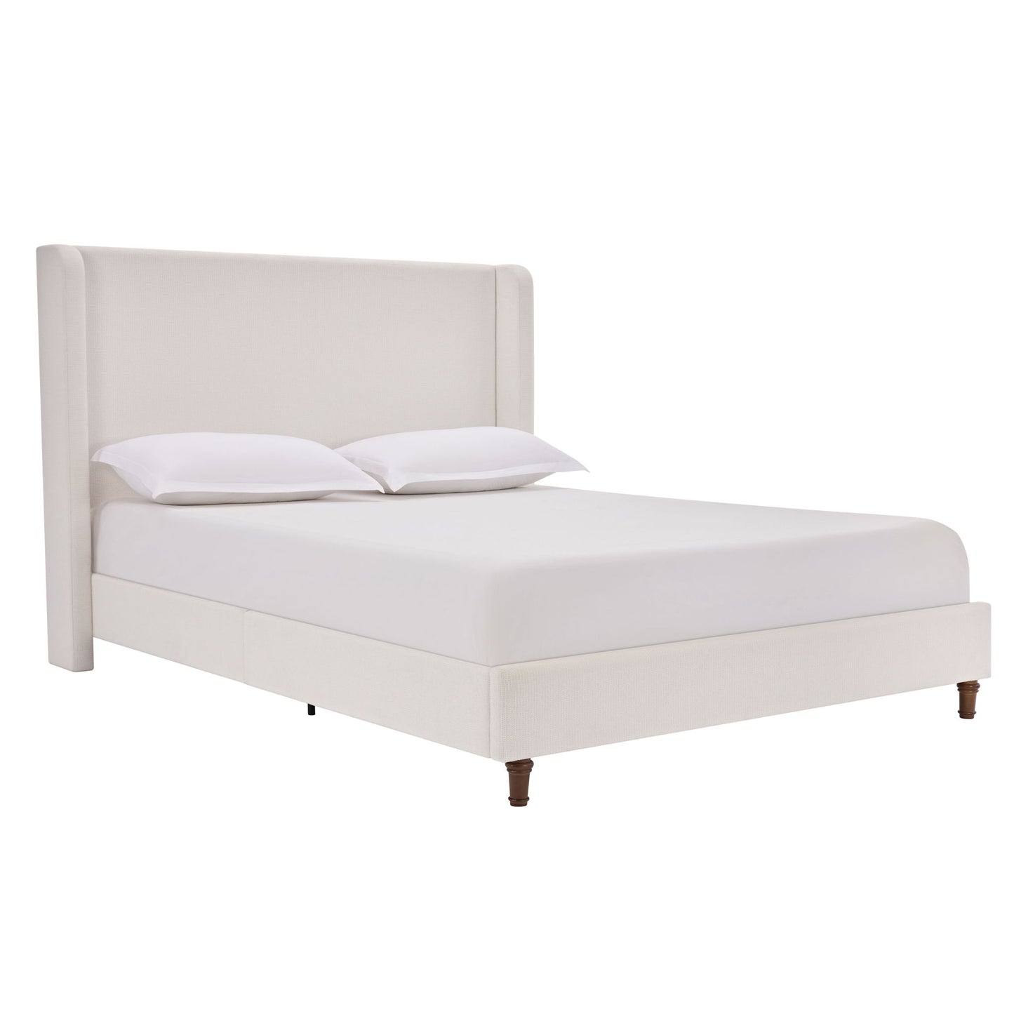 Harper - Tall Headboard Upholstered Bed / High Headboard / Elegant Simplicity / No Box Spring Needed - The Sleep Loft - Online Mattress Showroom NYC