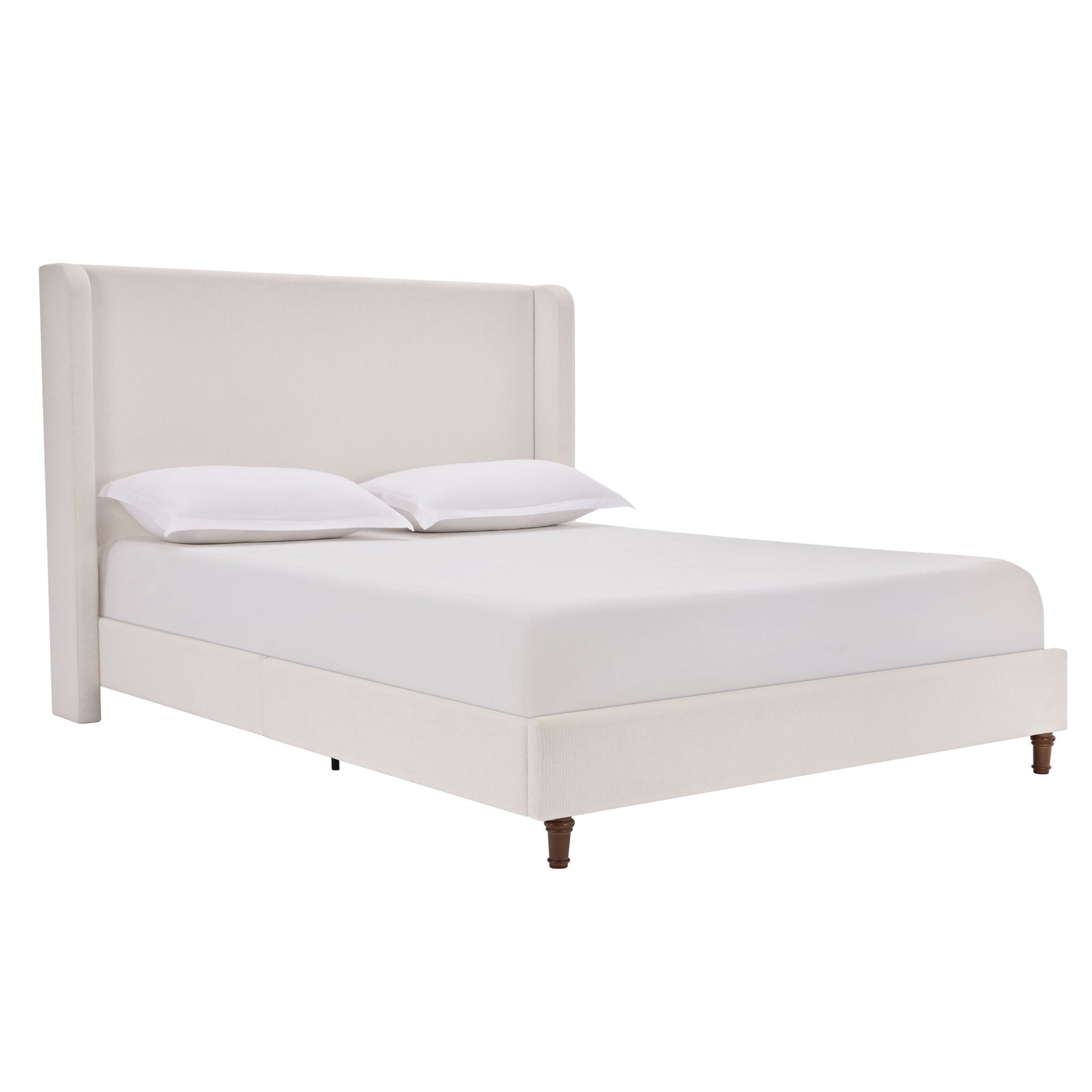 Harper - Tall Headboard Upholstered Bed / High Headboard / Elegant Simplicity / No Box Spring Needed - The Sleep Loft - Online Mattress Showroom NYC
