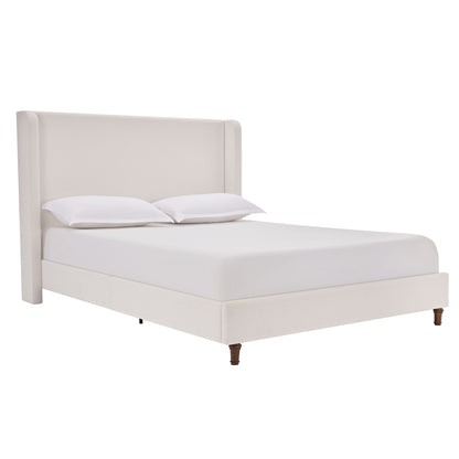 Harper - Tall Headboard Upholstered Bed / High Headboard / Elegant Simplicity / No Box Spring Needed - The Sleep Loft - Online Mattress Showroom NYC