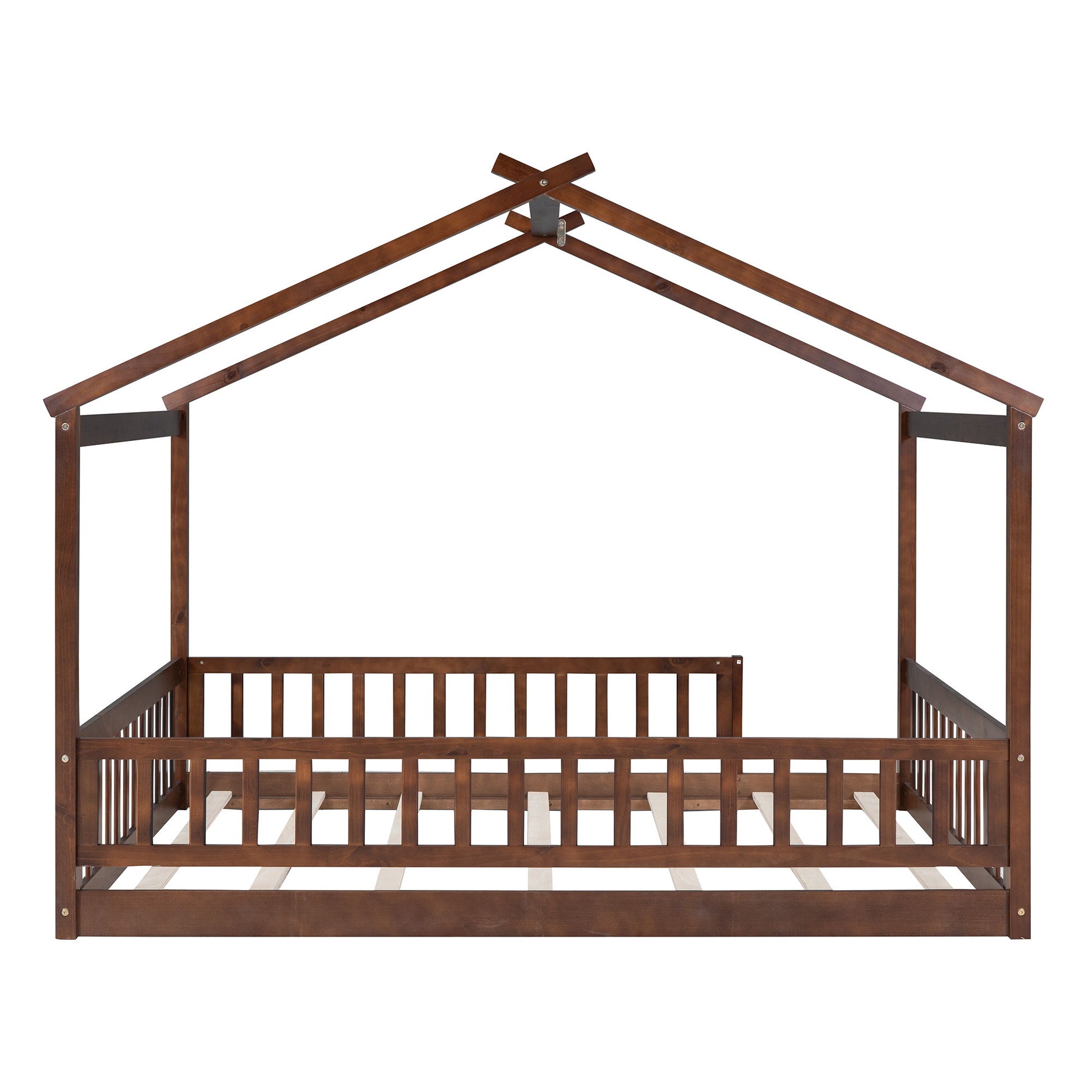 Bed House Bed Frame With Fence - The Sleep Loft - Online Mattress Showroom NYC