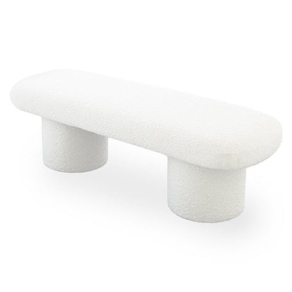 Randolph - Bench - Ivory - The Sleep Loft - Online Mattress Showroom NYC
