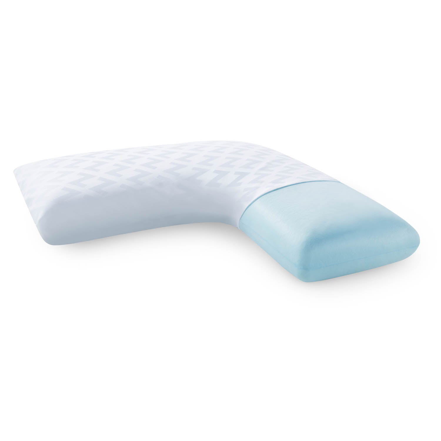 Zoned™ - Gel Dough L-Shape Pillow - The Sleep Loft - Online Mattress Showroom NYC