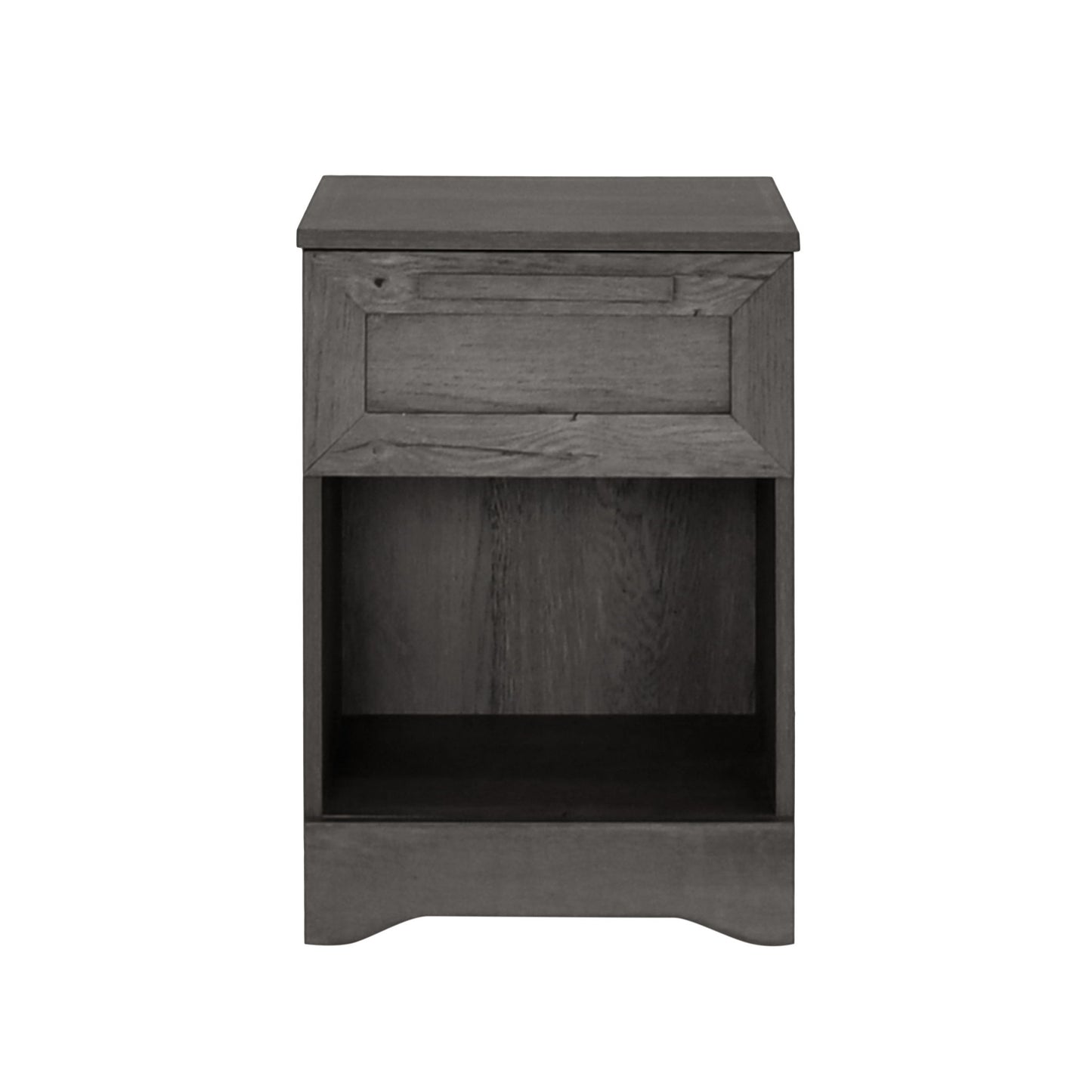 Broxon - Rustic Drawer Nightstand - The Sleep Loft - Online Mattress Showroom NYC