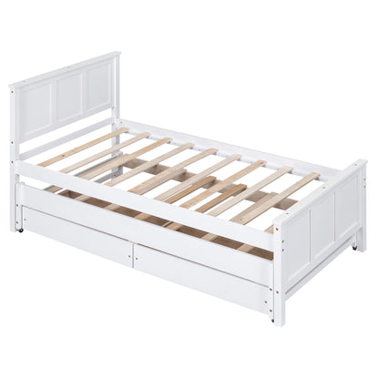 Platform Bed With Trundle And Drawers - The Sleep Loft - Online Mattress Showroom NYC