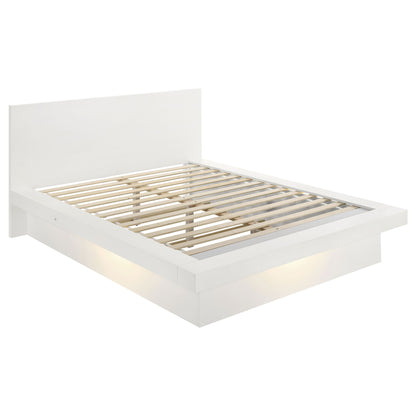 Tokyo - LED Panel Bed With Structured Headboard - The Sleep Loft - Online Mattress Showroom NYC