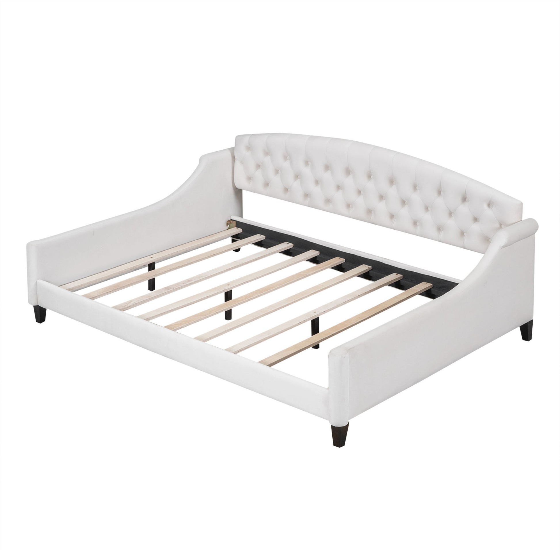 Modern Tufted Button Daybed - The Sleep Loft - Online Mattress Showroom NYC