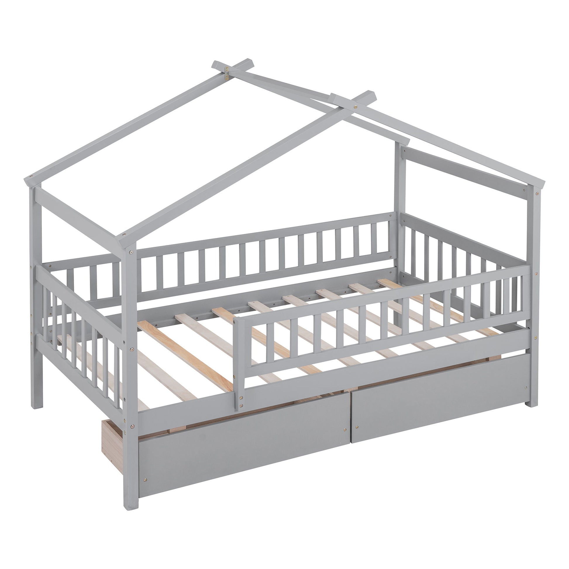House Bed With 2 Drawers - The Sleep Loft - Online Mattress Showroom NYC