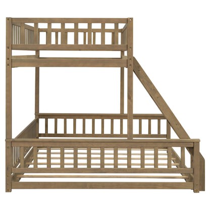 Bunk Bed With Ladder And Guardrails - The Sleep Loft - Online Mattress Showroom NYC