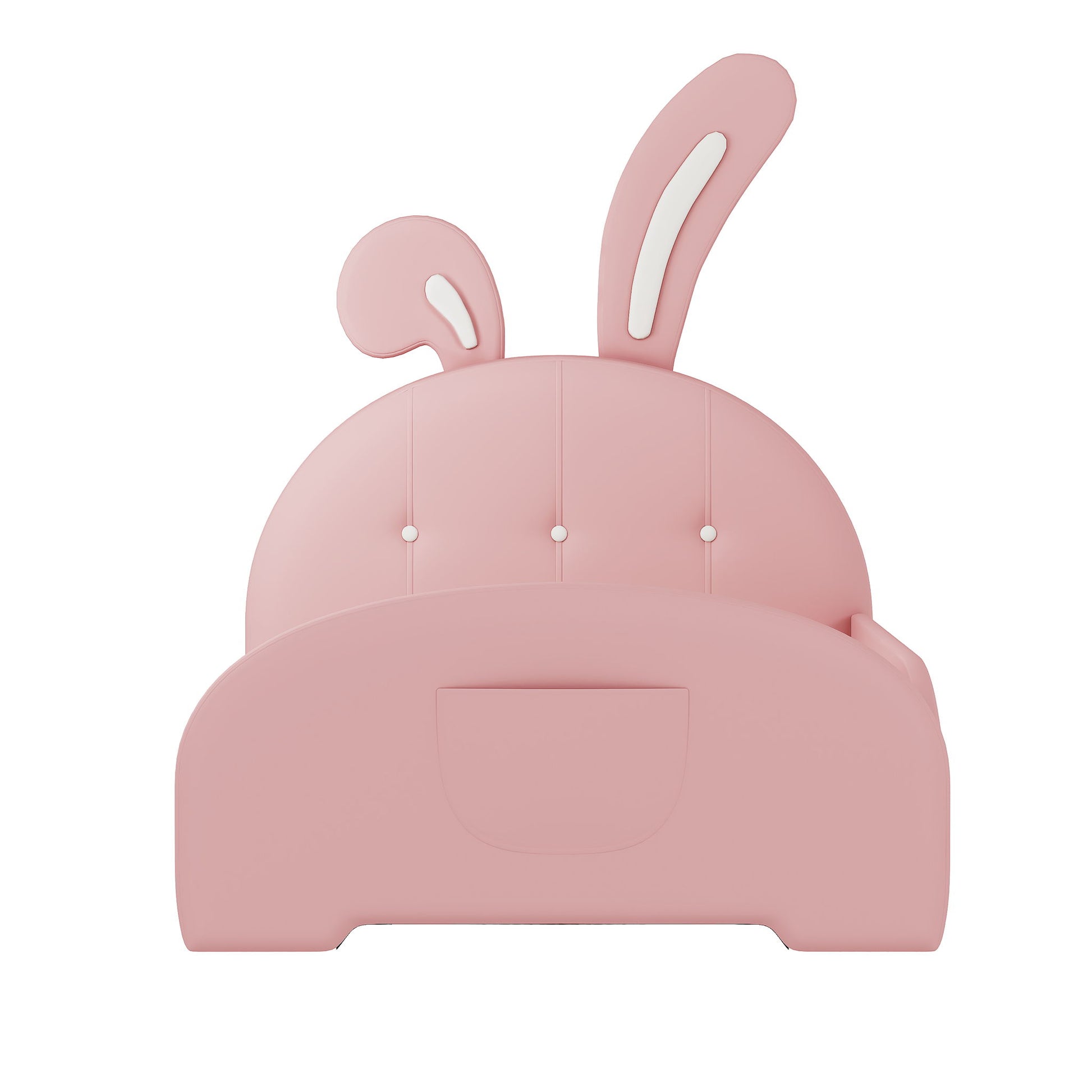 Upholstered Rabbit-Shape Princess Bed With Headboard And Footboard - The Sleep Loft - Online Mattress Showroom NYC