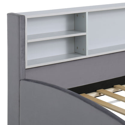 Luxurious Upholstered Platform Bed With Storage Drawers - The Sleep Loft - Online Mattress Showroom NYC