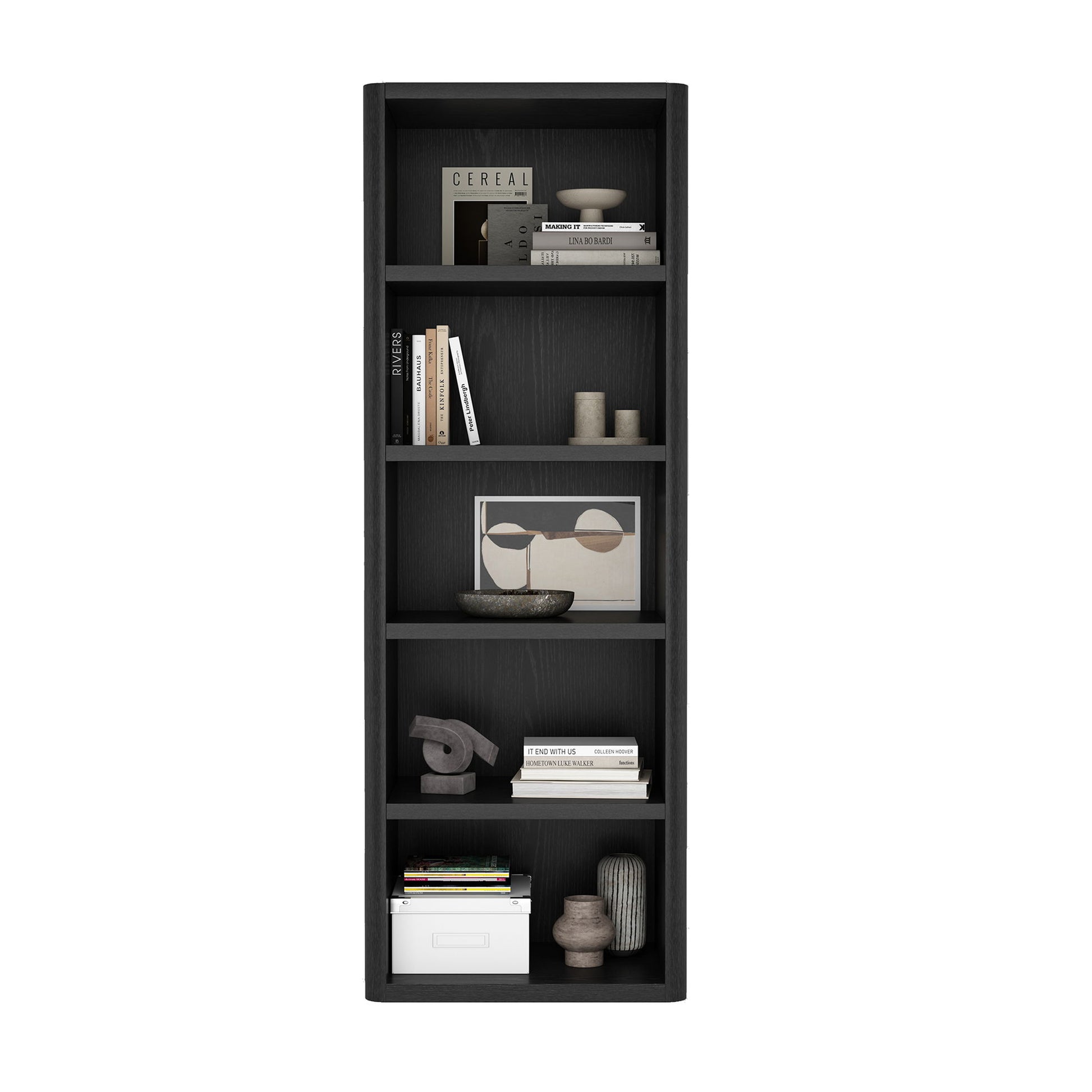 Rivington - Open Bookcase - The Sleep Loft - Online Mattress Showroom NYC