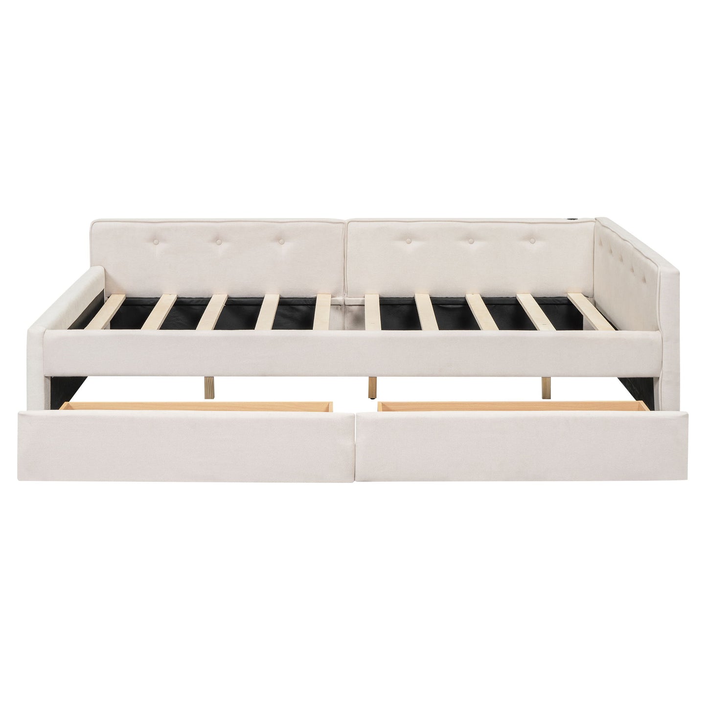 Platform Bed With USB Ports - The Sleep Loft - Online Mattress Showroom NYC