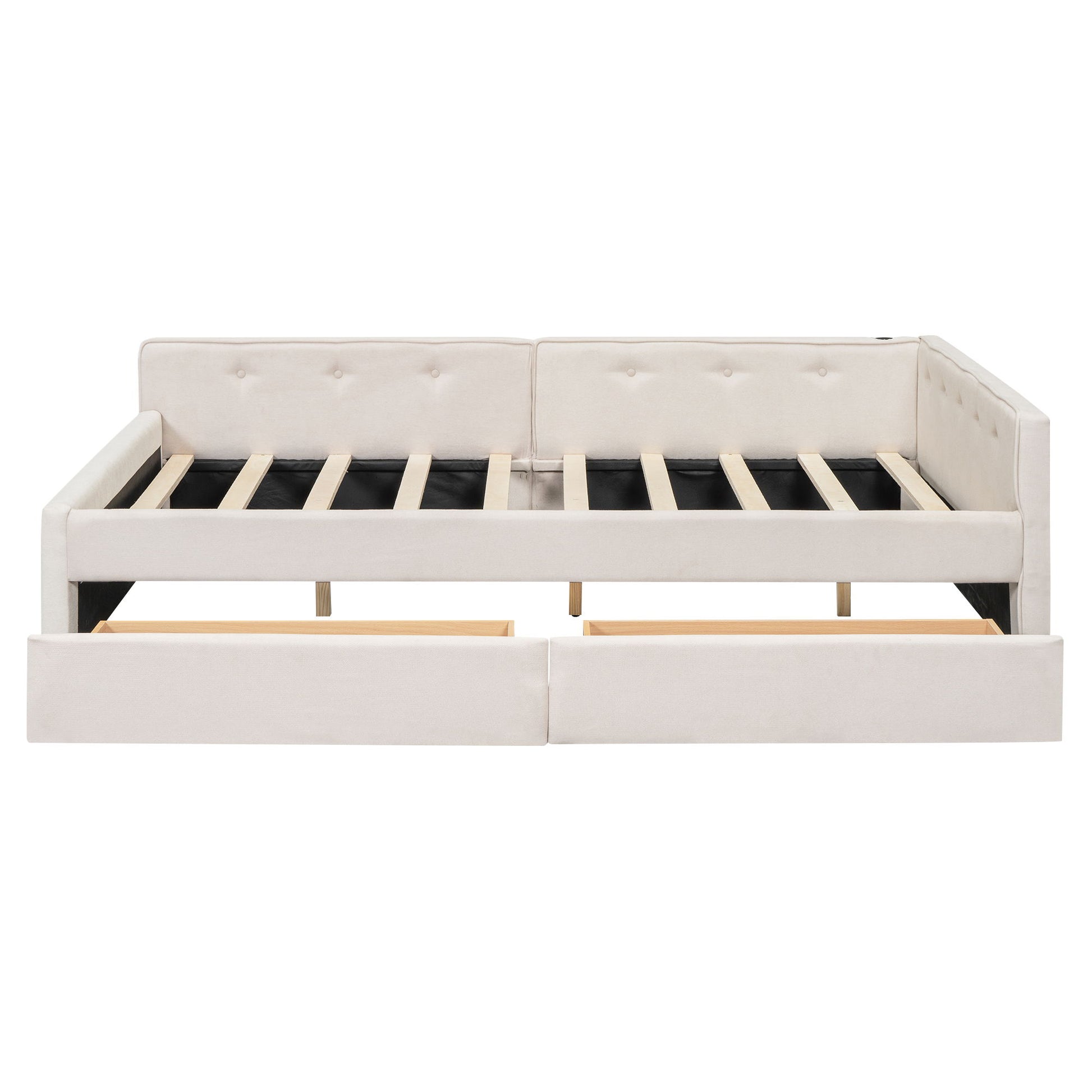 Platform Bed With USB Ports - The Sleep Loft - Online Mattress Showroom NYC
