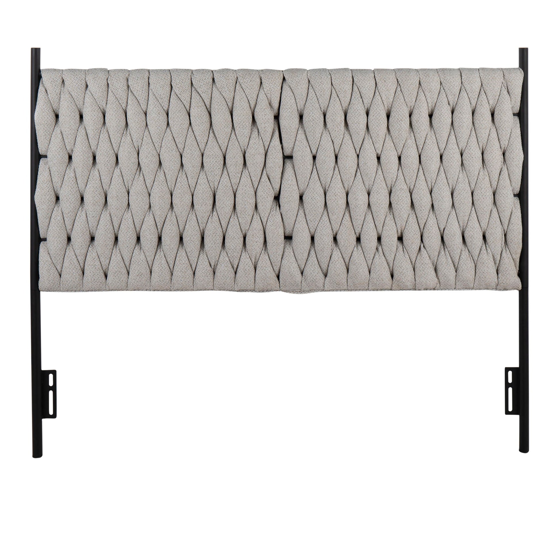 Braided Matisse - Stylish Upholstery Headboard - The Sleep Loft - Online Mattress Showroom NYC