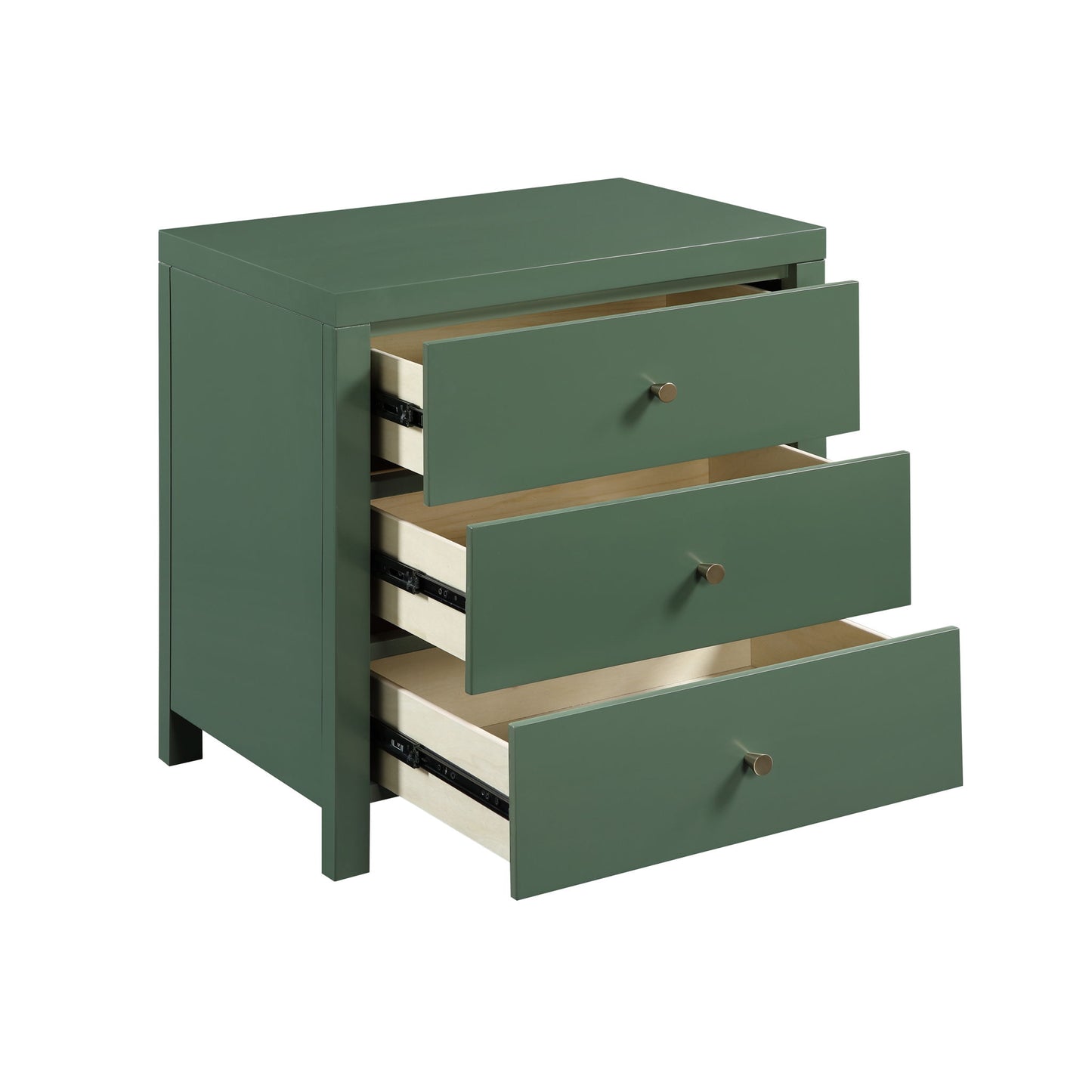 Nevarre - 3 Drawer Nightstand - The Sleep Loft - Online Mattress Showroom NYC