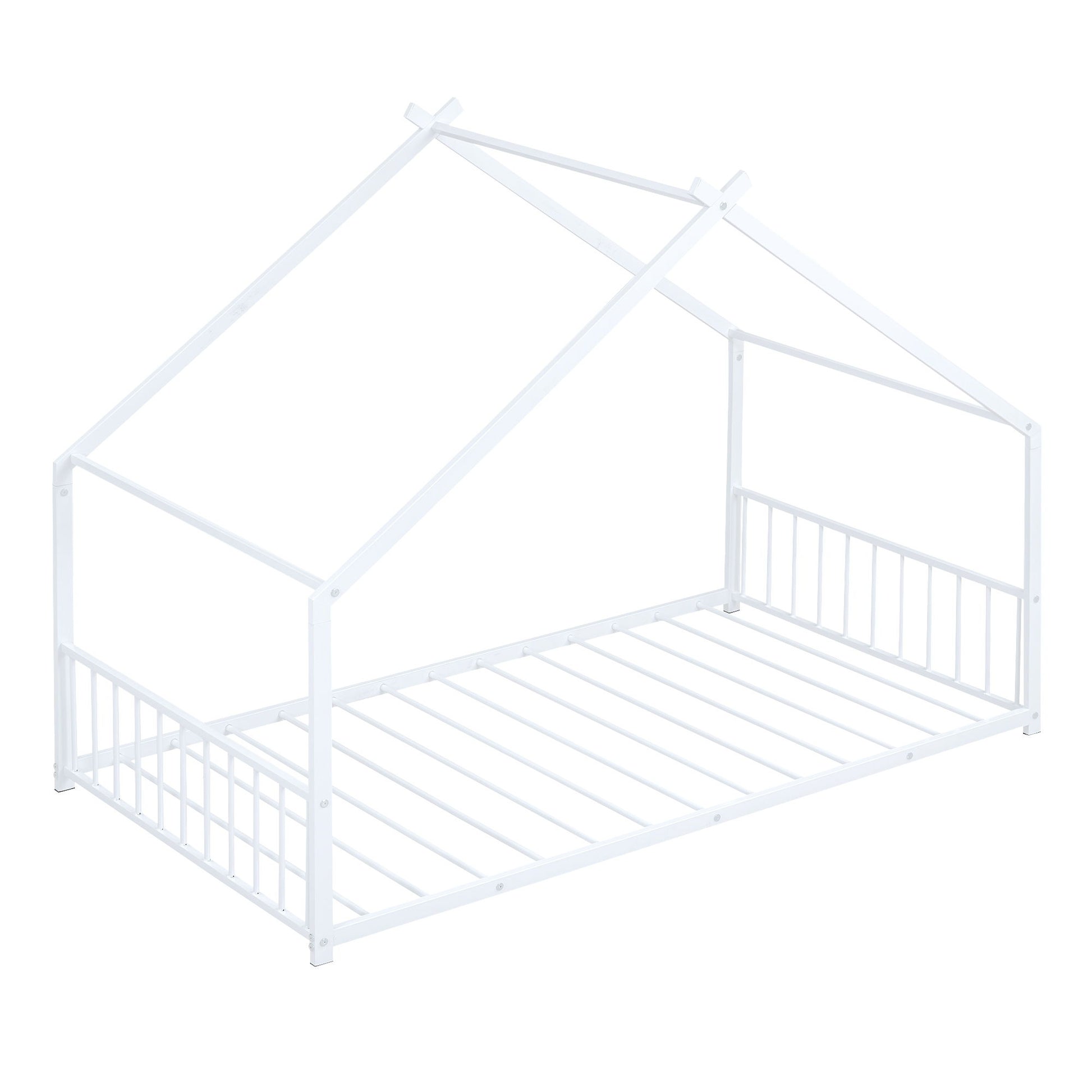 Metal House Bed - The Sleep Loft - Online Mattress Showroom NYC