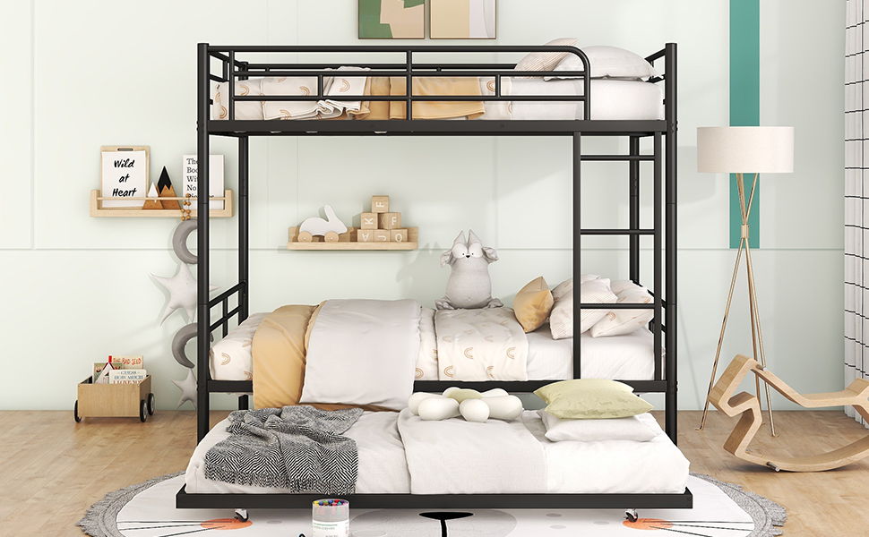 Steel Construction Bunk Bed - The Sleep Loft - Online Mattress Showroom NYC
