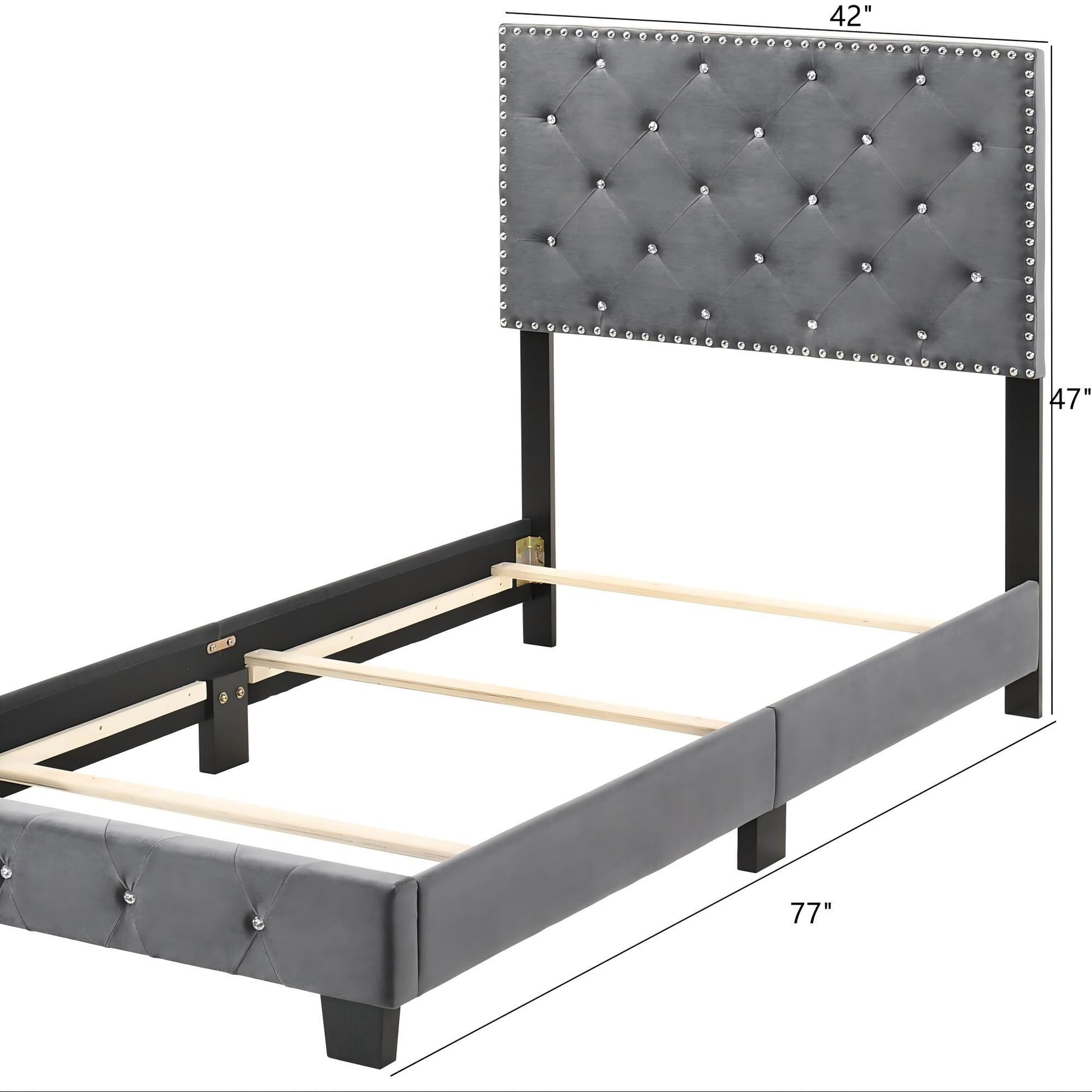 Luxurious Upholstered Bed - The Sleep Loft - Online Mattress Showroom NYC