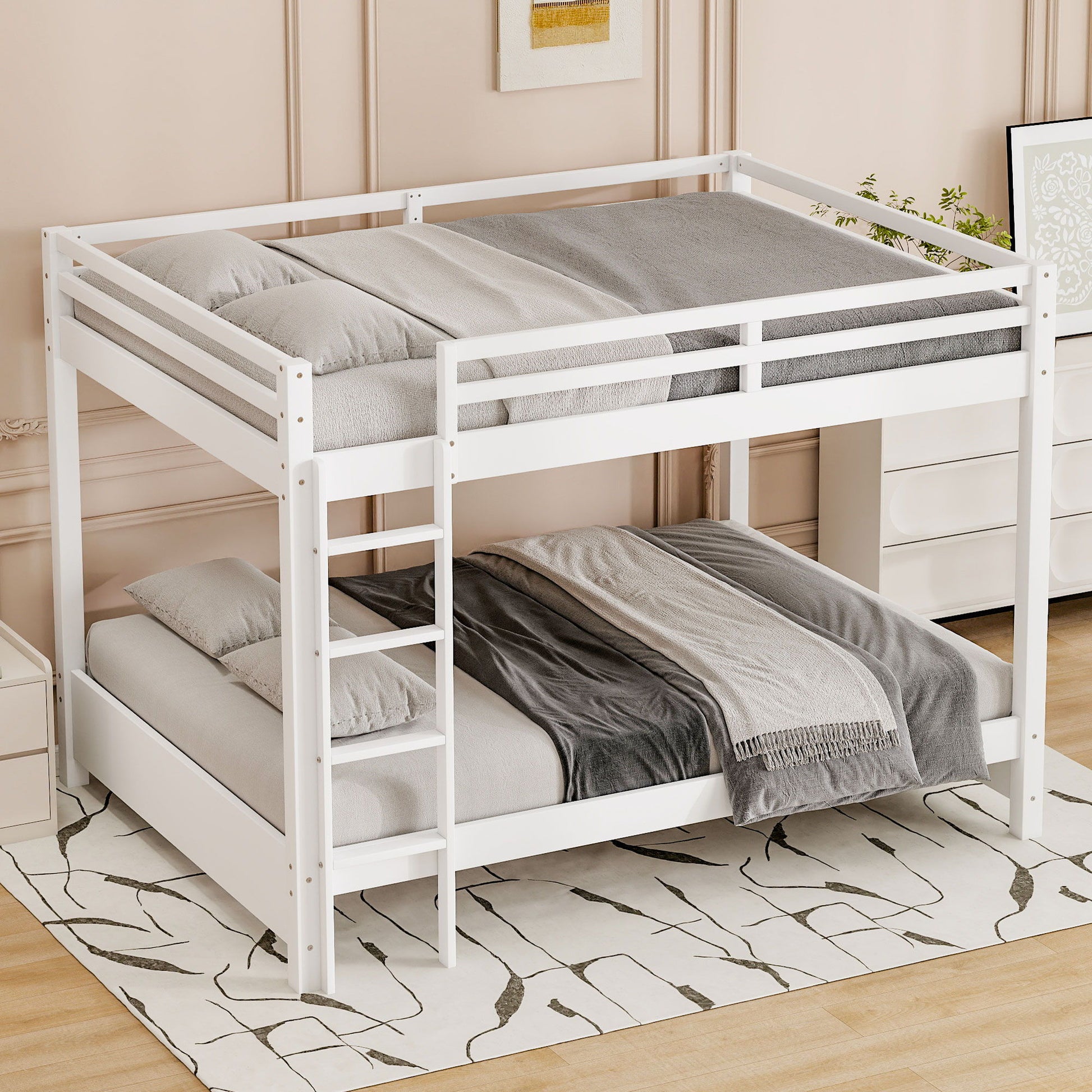 Sturdy Bunk Bed With Ladder - The Sleep Loft - Online Mattress Showroom NYC