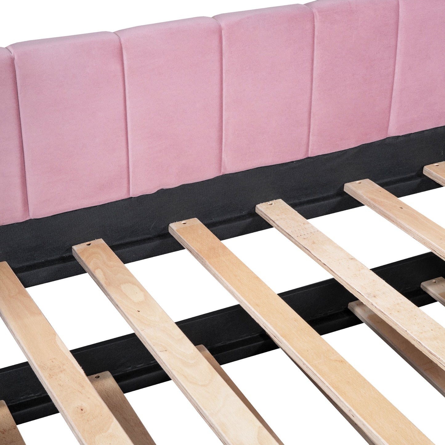 Upholstered Daybed With Ergonomic Design Backrest - The Sleep Loft - Online Mattress Showroom NYC