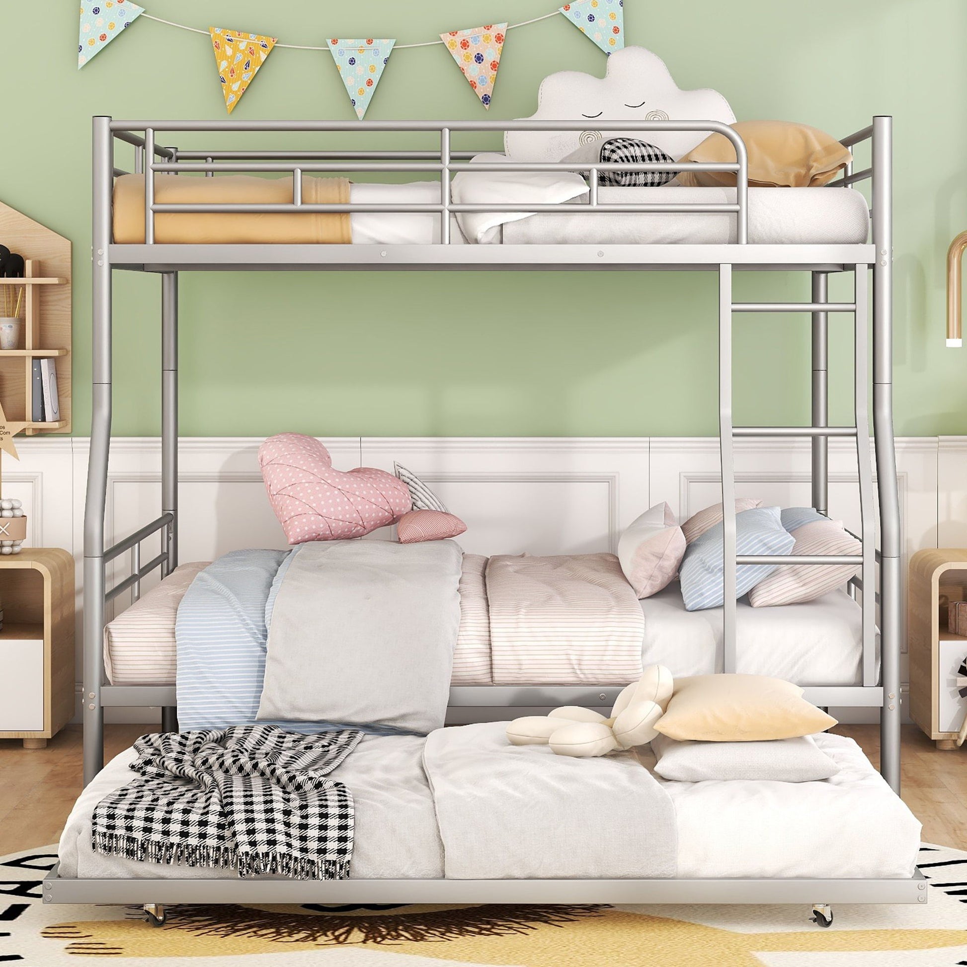 Steel Construction Bunk Bed - The Sleep Loft - Online Mattress Showroom NYC