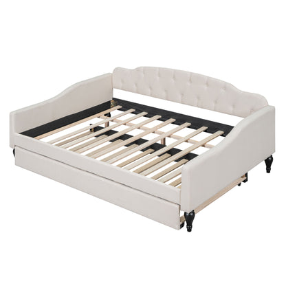 Upholstered Tufted Daybed - The Sleep Loft - Online Mattress Showroom NYC