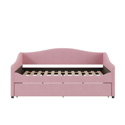 Upholstered Daybed With Light And Trundle - The Sleep Loft - Online Mattress Showroom NYC