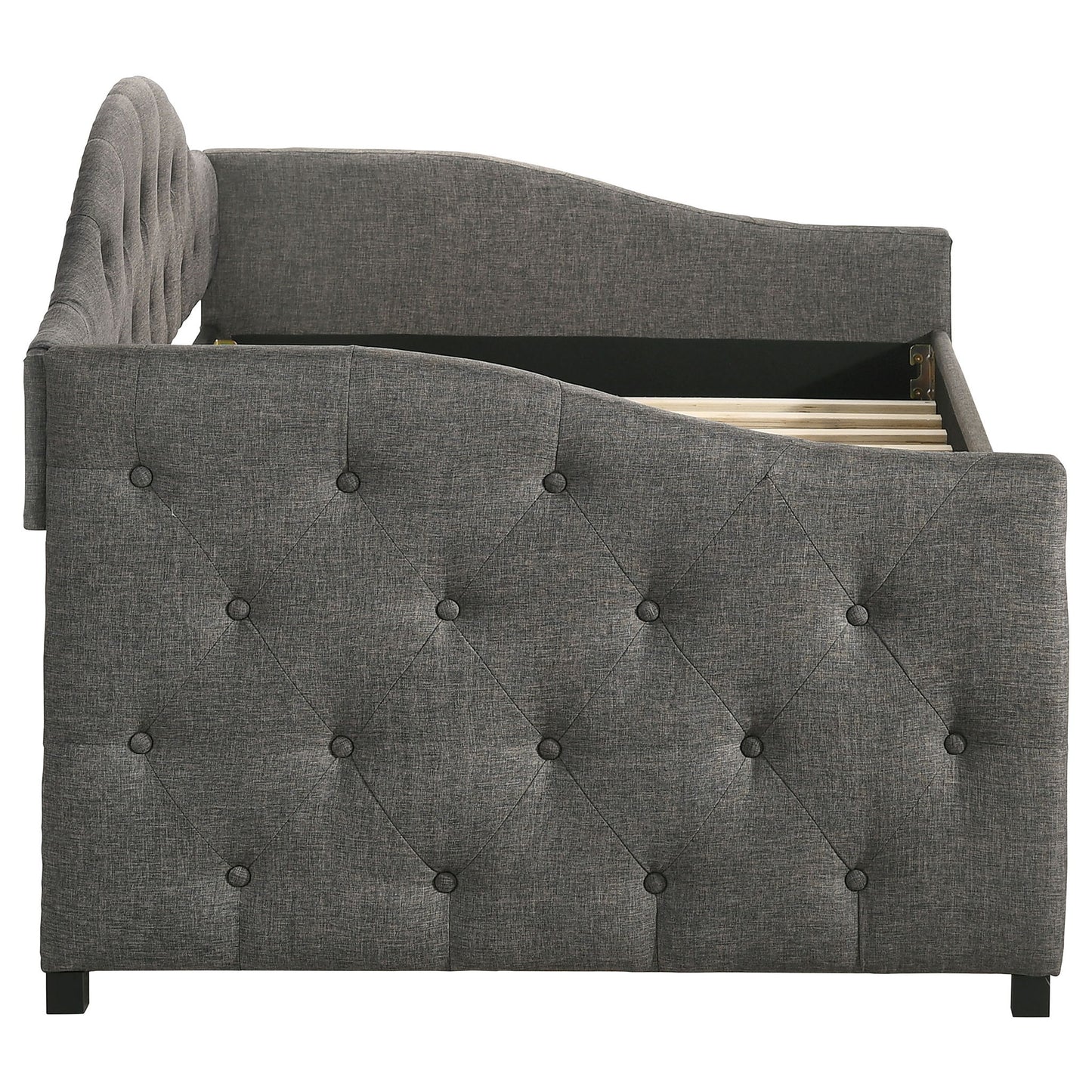 Tremont - Twin Daybed With Trundle - Gray - The Sleep Loft - Online Mattress Showroom NYC