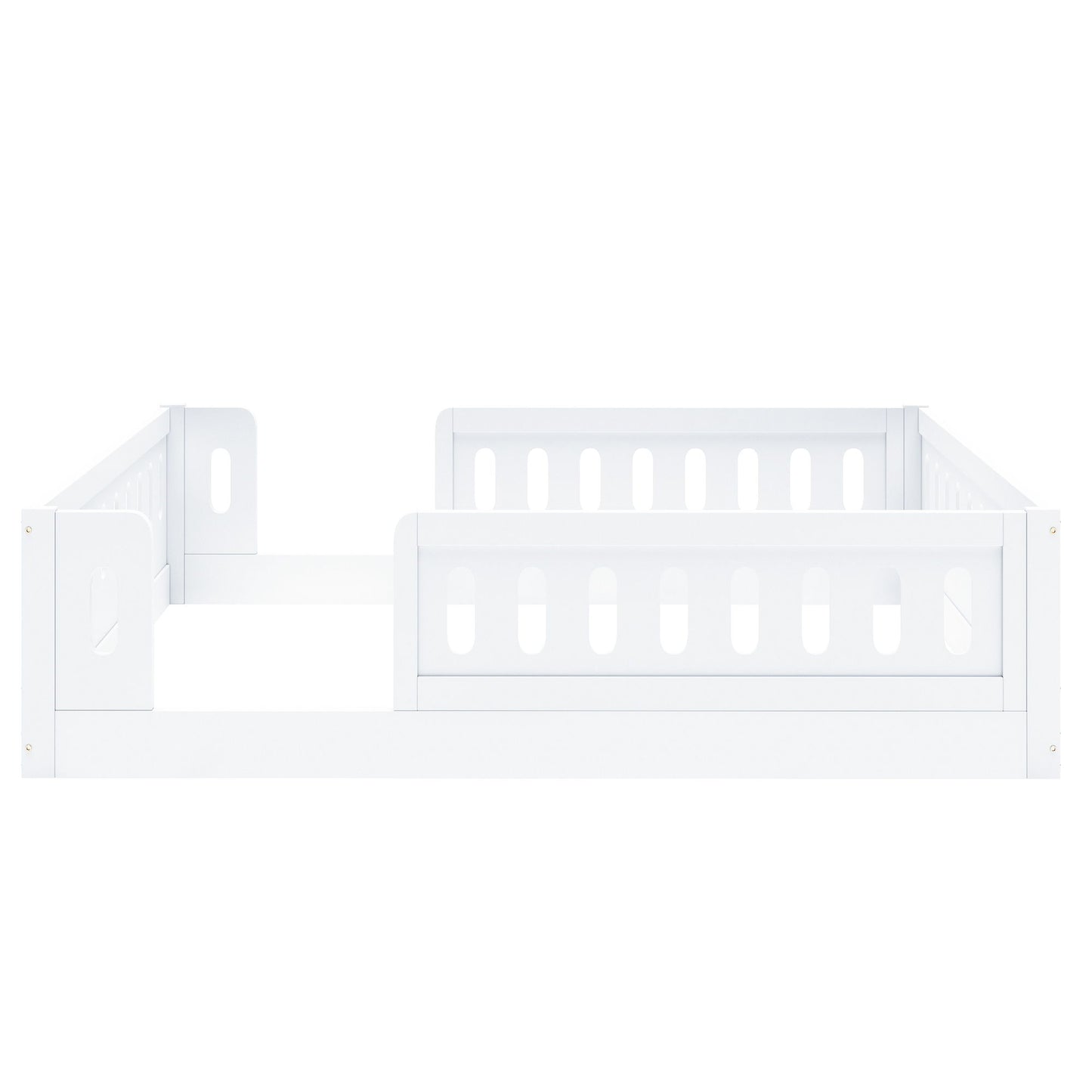 Platform Bed With Guardrail - The Sleep Loft - Online Mattress Showroom NYC