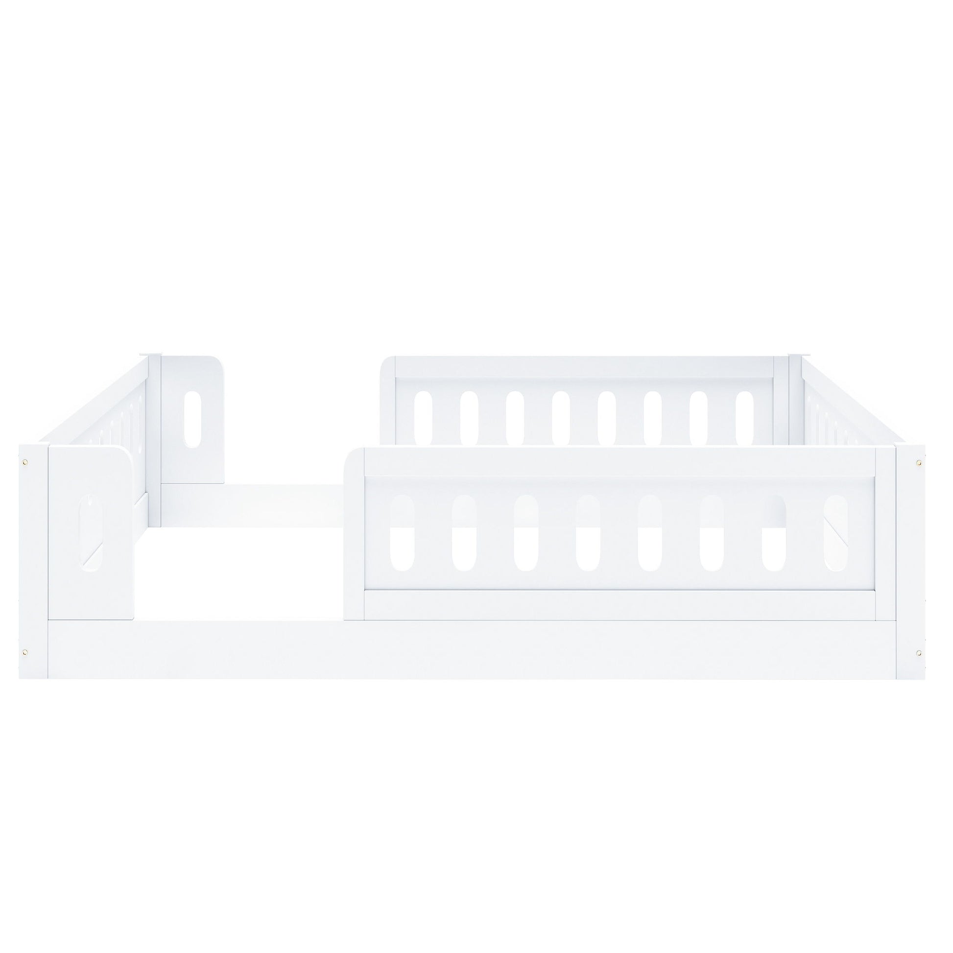 Platform Bed With Guardrail - The Sleep Loft - Online Mattress Showroom NYC