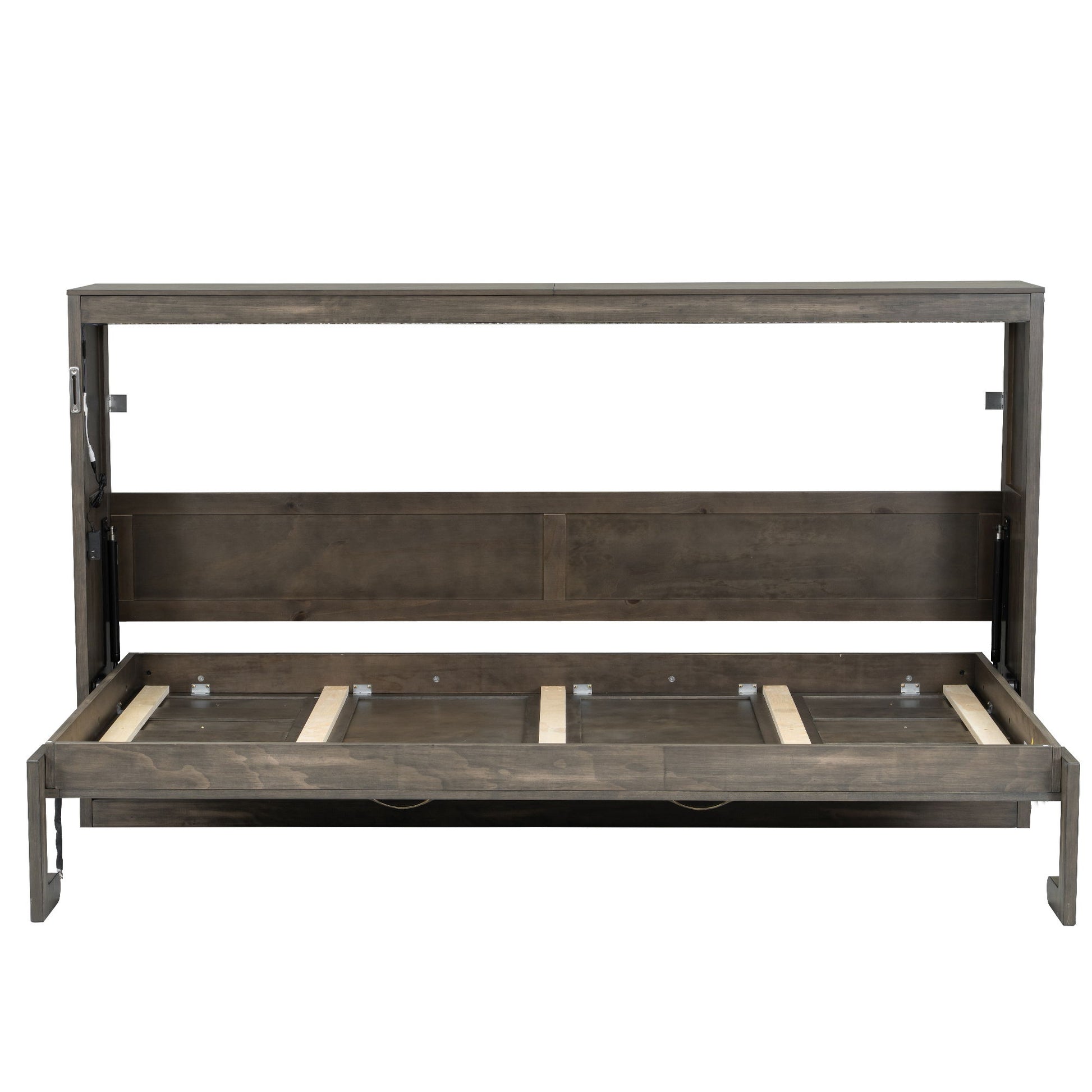 Murphy Bed With LED Light, Foldable Wall Bed Cabinet - The Sleep Loft - Online Mattress Showroom NYC
