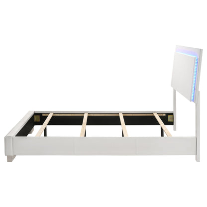 Felicity - LED Panel Bed With Built In Lighting - The Sleep Loft - Online Mattress Showroom NYC