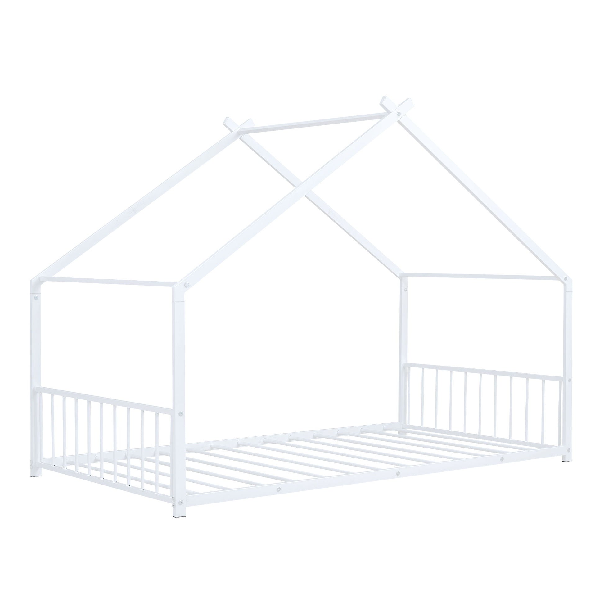 Metal House Bed - The Sleep Loft - Online Mattress Showroom NYC