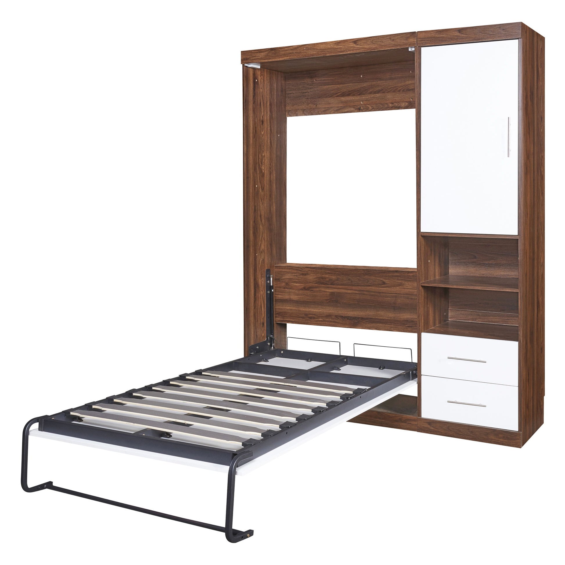 Murphy Wall Bed With Cabinet - The Sleep Loft - Online Mattress Showroom NYC