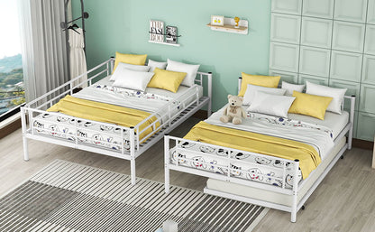 Steel Construction Bunk Bed - The Sleep Loft - Online Mattress Showroom NYC
