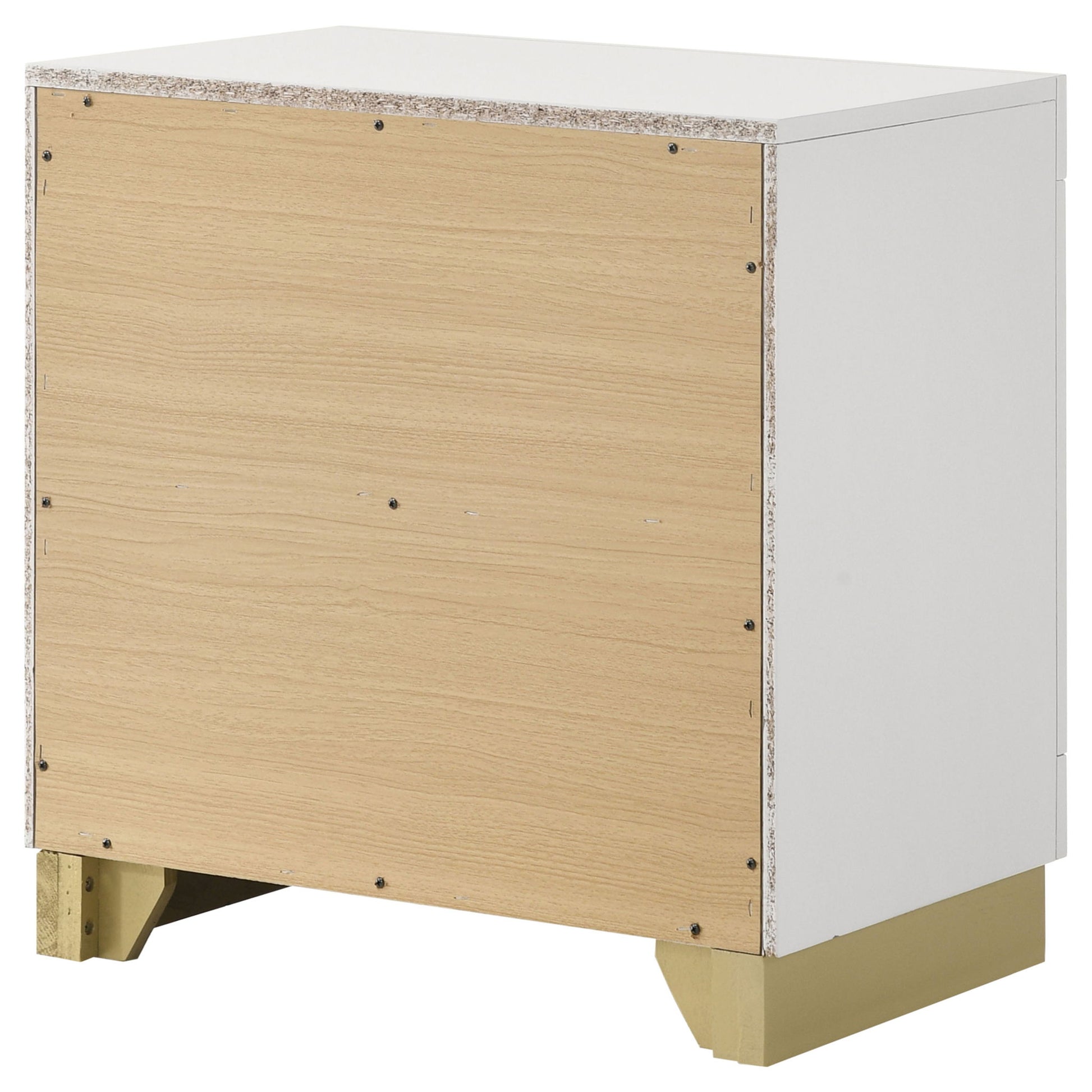 Modern Luxury Nightstand With 2 Drawer Storage - The Sleep Loft - Online Mattress Showroom NYC