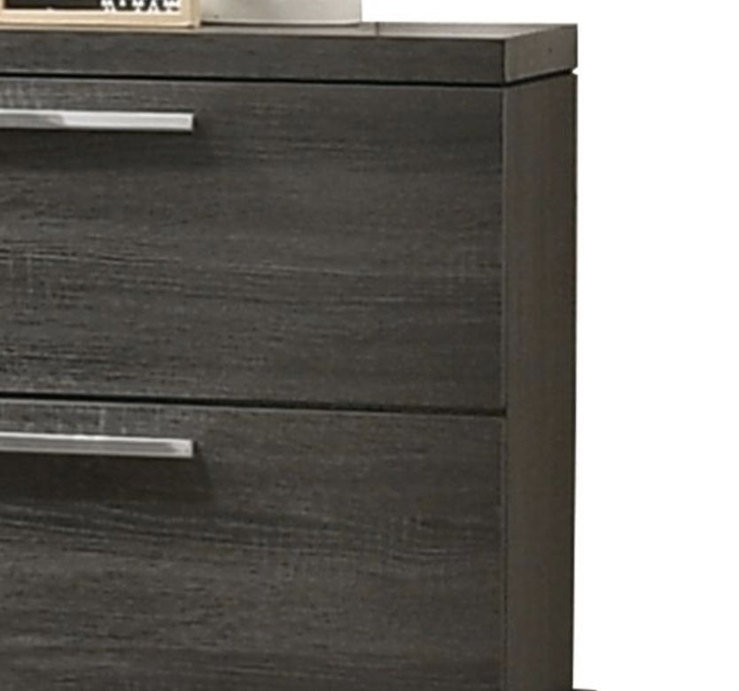 Lantha - Nightstand - Gray - The Sleep Loft - Online Mattress Showroom NYC