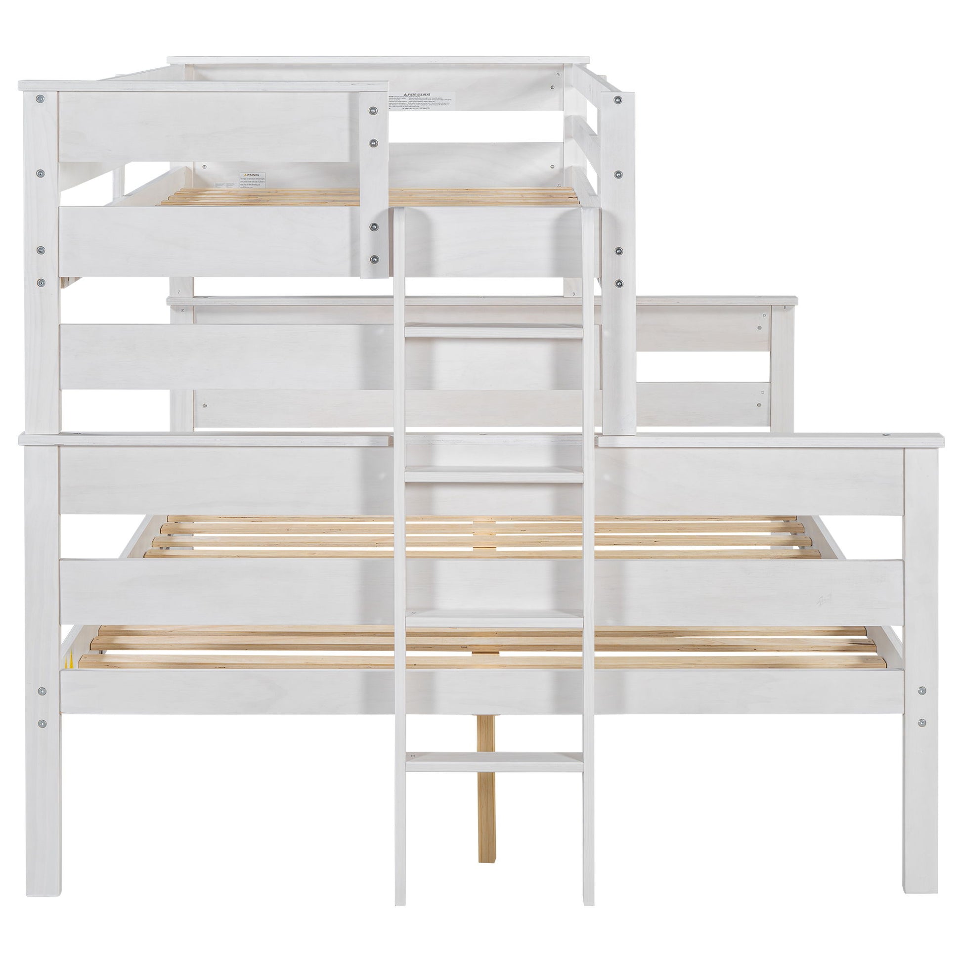 Detachable Design Bunk Bed With Ladder - The Sleep Loft - Online Mattress Showroom NYC