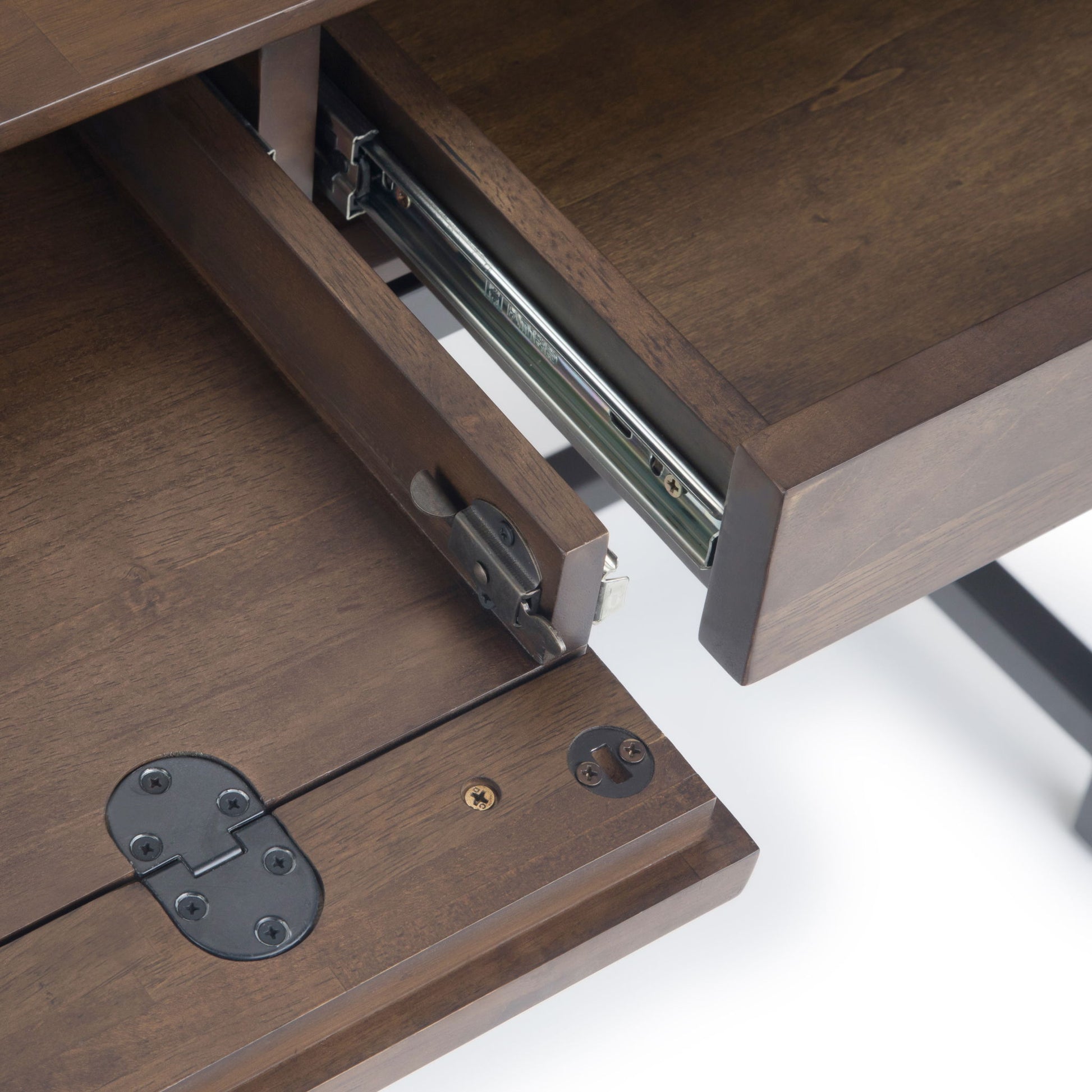 Banting - Mid Century Wide Desk, Handcrafted - The Sleep Loft - Online Mattress Showroom NYC