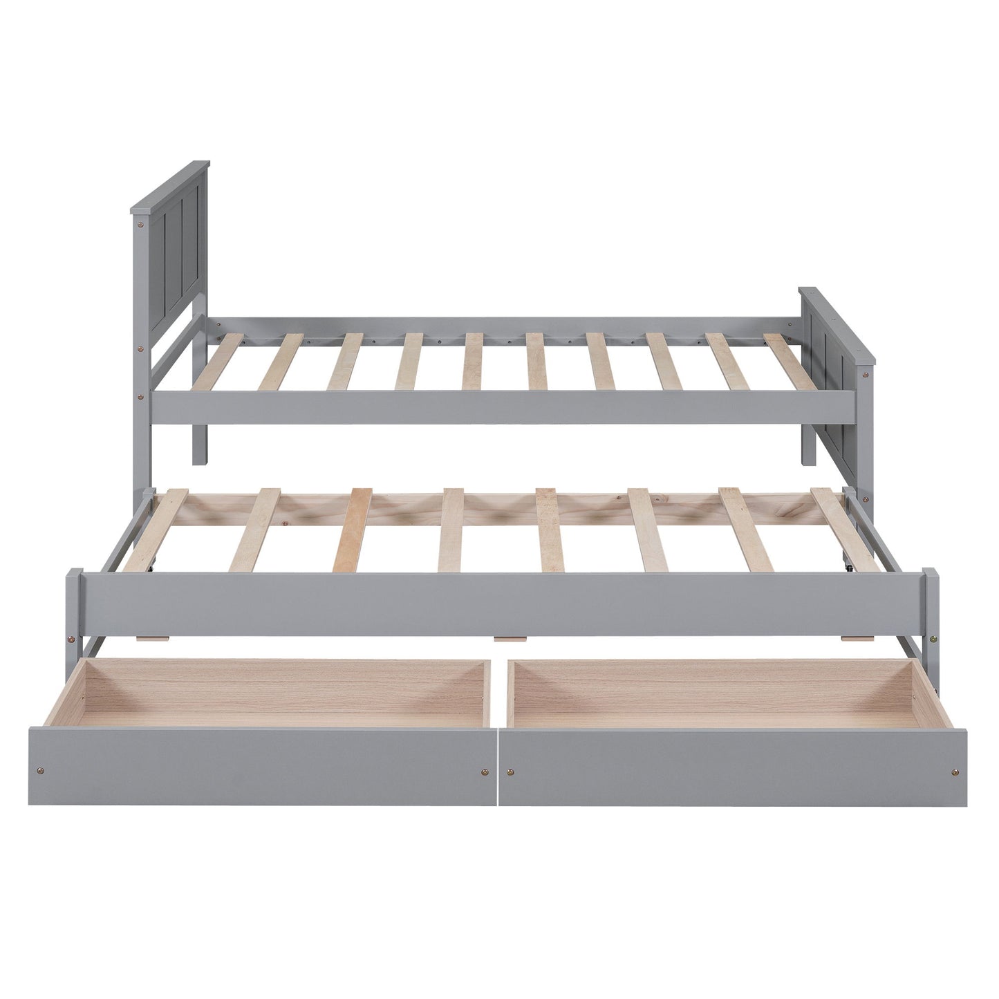 Platform Bed With Trundle And Drawers - The Sleep Loft - Online Mattress Showroom NYC